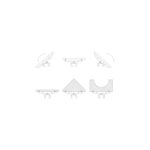 SET DE 2 PATINS PIVOTANT POUR PRL 400 – Image 5