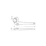 CLEF POUR TUBE ALUMINIUM COUDEE – Image 3