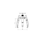 EXTRACTEUR HYDRAULIQUE FORZA SÉRIE 1308TH – Image 2