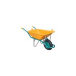 Brouette peinte - 90 litres (option crochets)