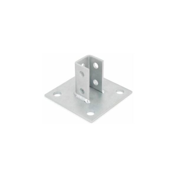 Supports pour charges lourdes Indextrut, Support base carrée "U" Indextrut