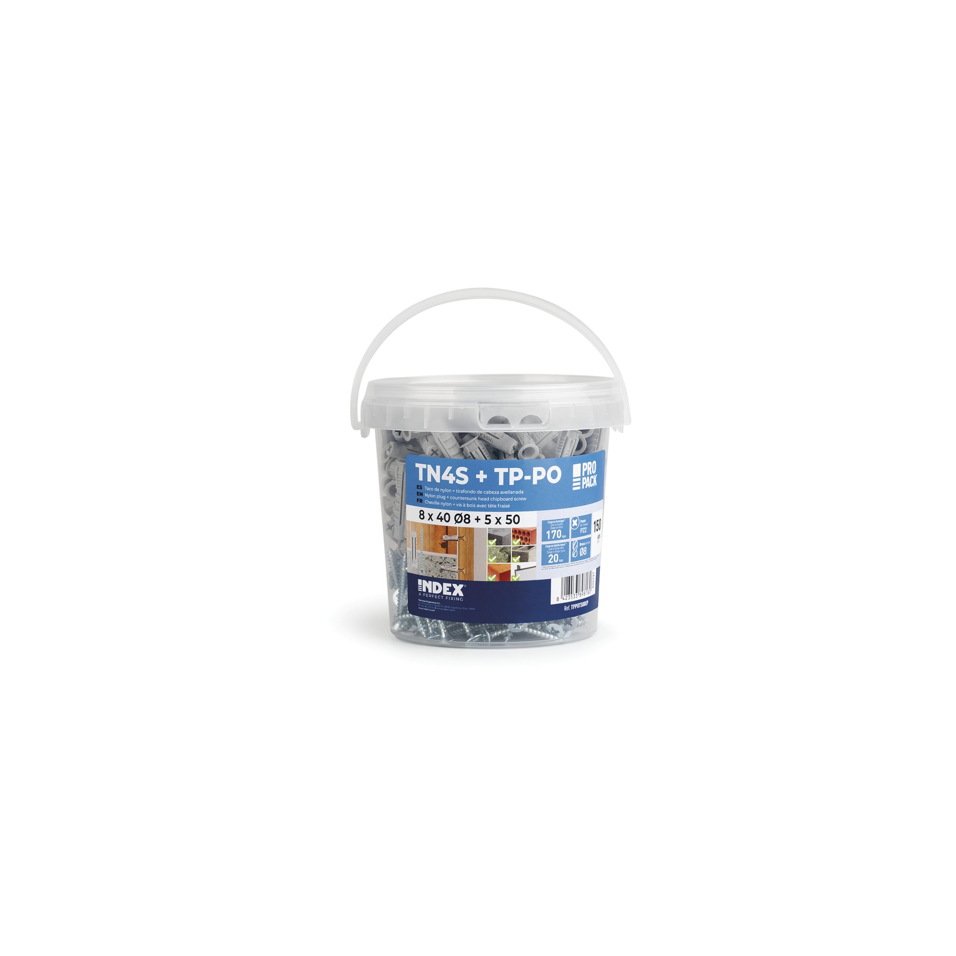 product-5926 Cheville nylon quadruple expansion pour tout type de materiaux – Image 1