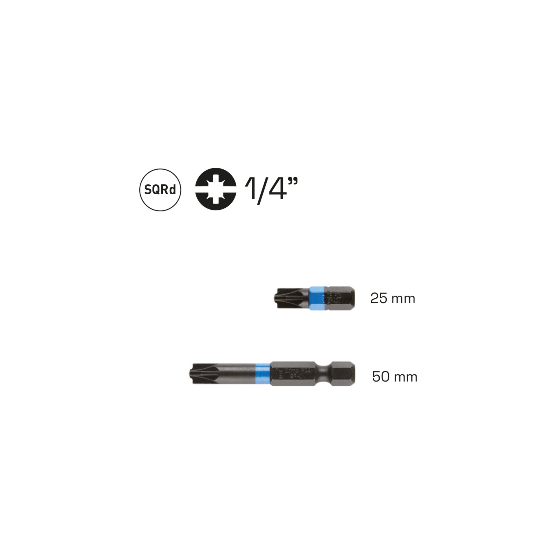 product-7078 EMBOUTS DE VISSAGE 1/4" POZIDRIV COMBI – Image 1