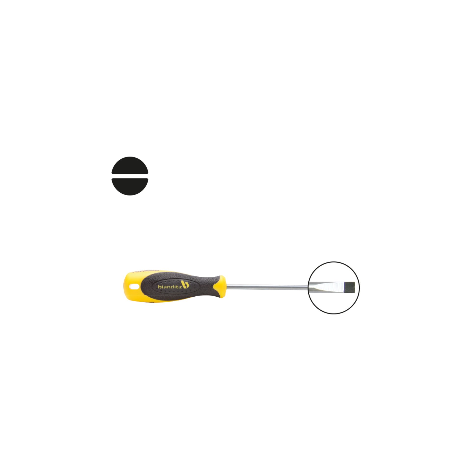 product-7079 TOURNEVIS PROFESSIONNELS PLAT ELECTRICIEN ISO 2380 – Image 1