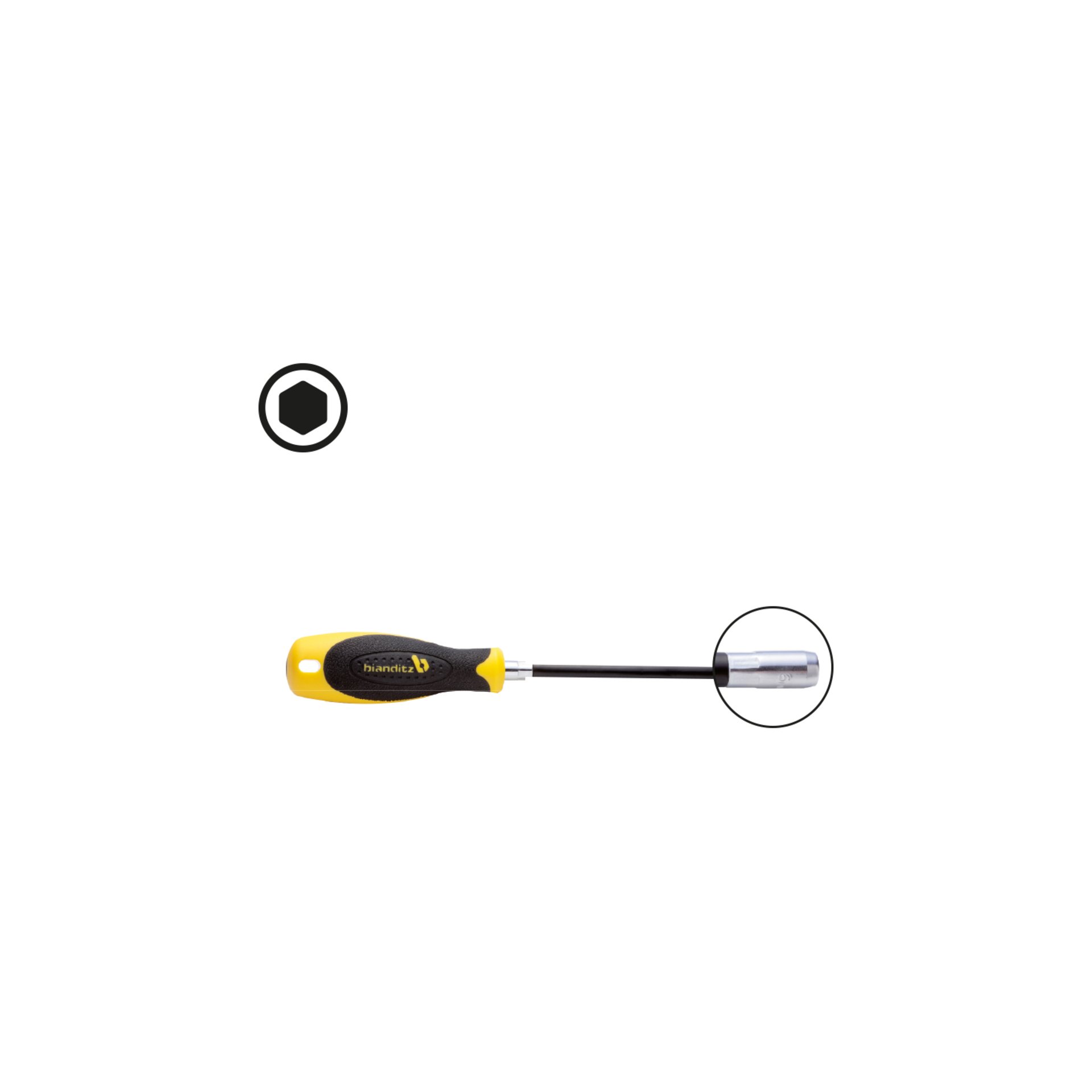 product-7086 TOURNEVIS PROFESSIONNELS A DOUILLE FLEX – Image 1