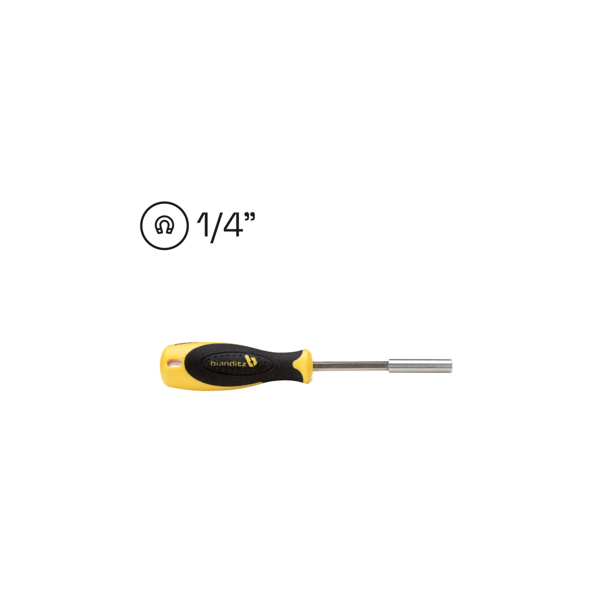 product-7101 TOURNEVIS PORTE EMBOUTS 1/4" MAGNETIQUE – Image 1