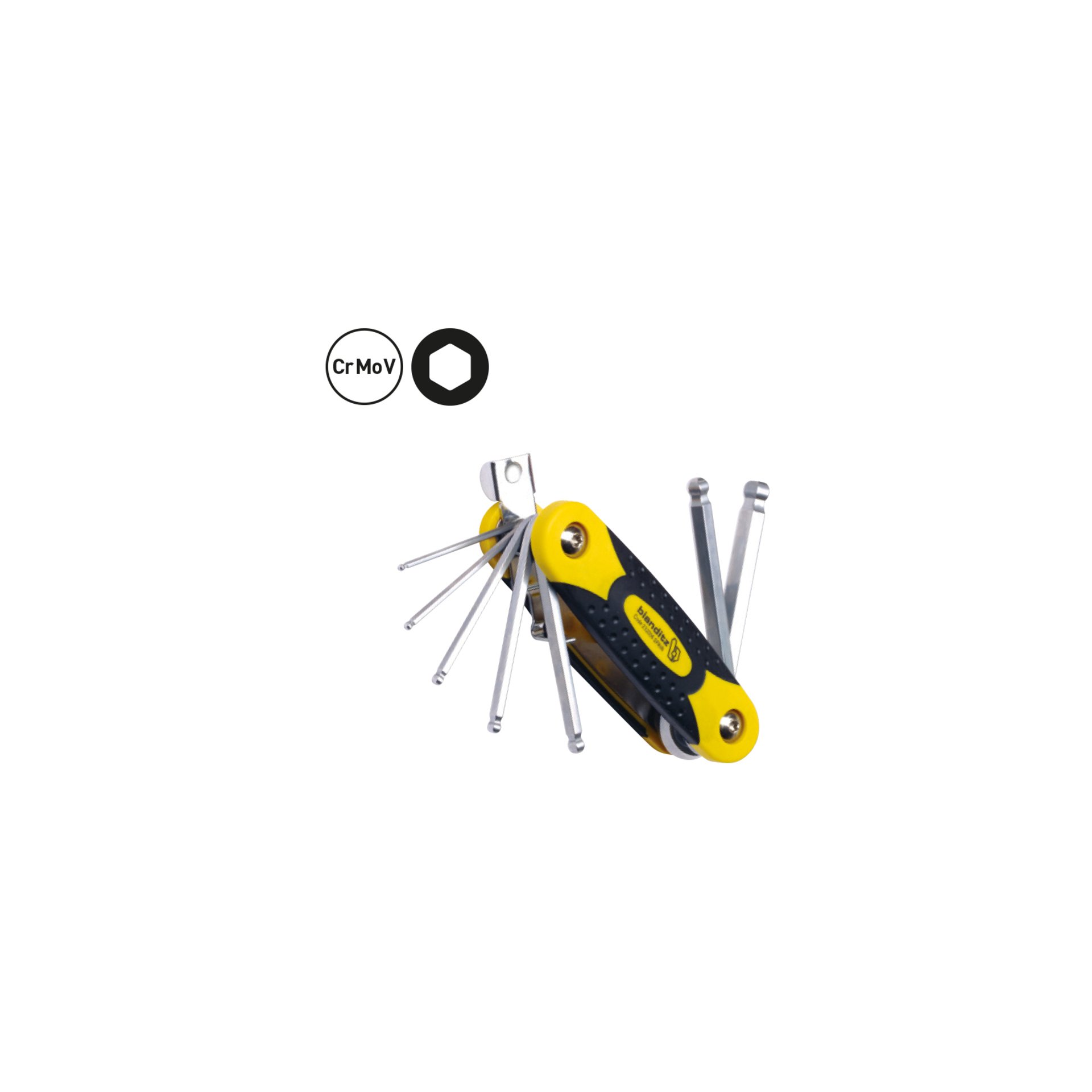 product-7150 CLES PLIANTES HEXAGONALES – Image 1