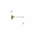 CLEF EN T EMBOUT SPHERIQUE