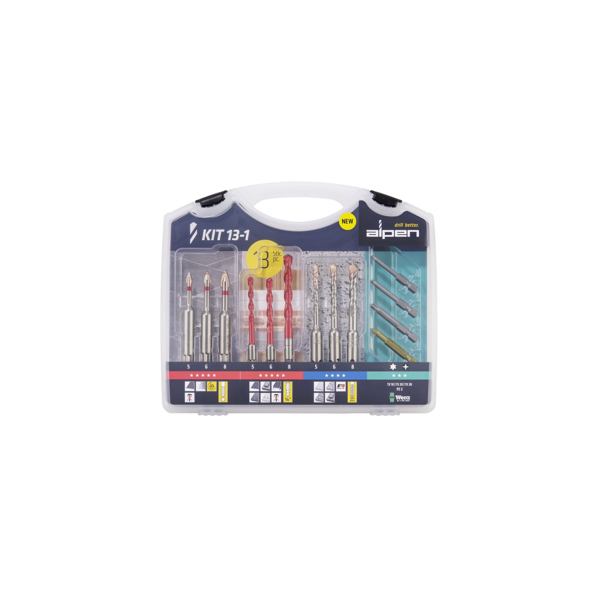 product-7673 Coffret - Set de forets et vis C PROTECTOR KIT13-1 – Image 1