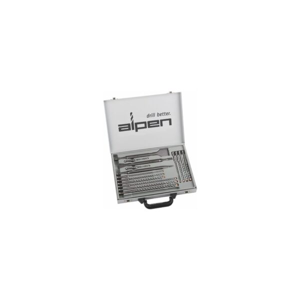 Coffret - FORCE X, foret pour marteau perforateur SDS-plus, 4 tranchants, L2=250