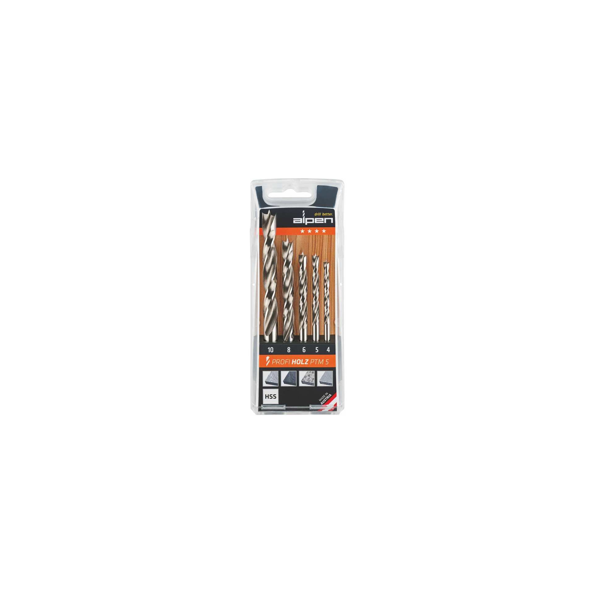 product-7682 Coffret - Foret hélicoïdale pour bois pour machines HSS – Image 1