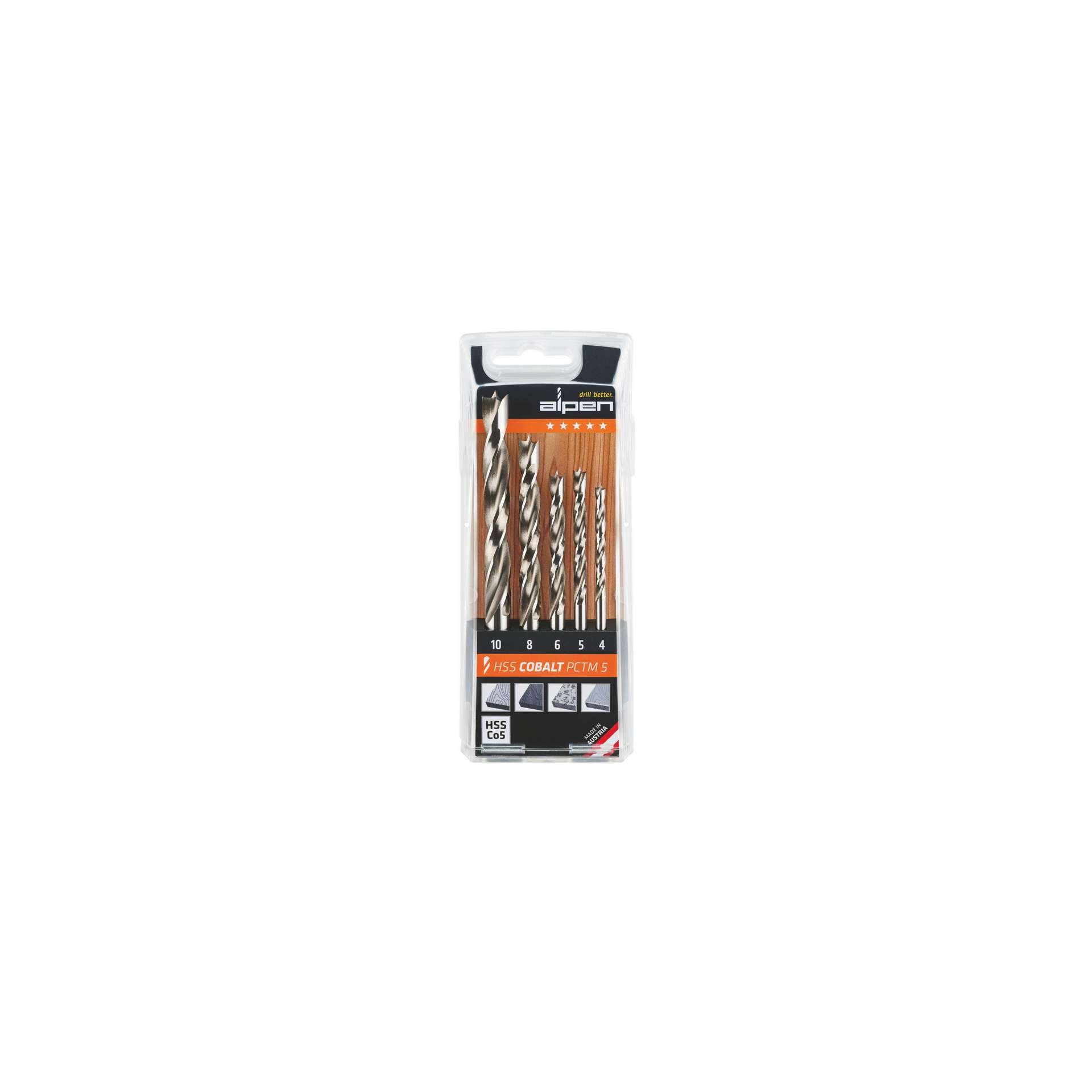 product-7717 Coffret - Foret hélicoïdale pour bois pour machines HSS Cobalt – Image 1