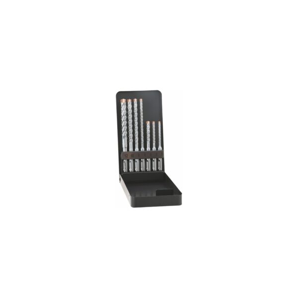 Coffret - FORCE X, foret pour marteau perforateur SDS-plus, 4 tranchants, L2=250