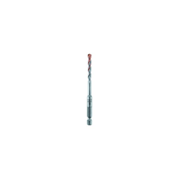 Foret pour tuiles de toiture en carbure avec emmanchement hexagonal 1/4" - Profi