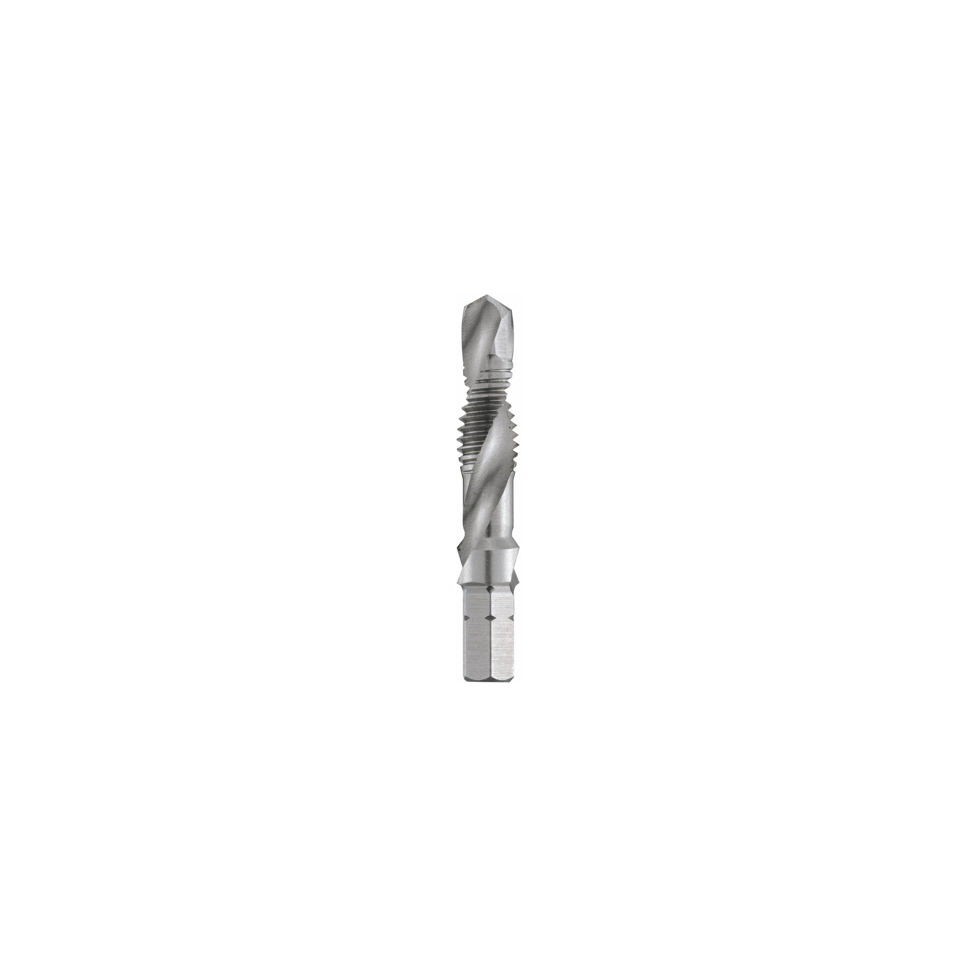 product-7904 Taraud combiné HSS avec emmanchement hexagonal 1/4" pour filetage métrique ISO D – Image 1
